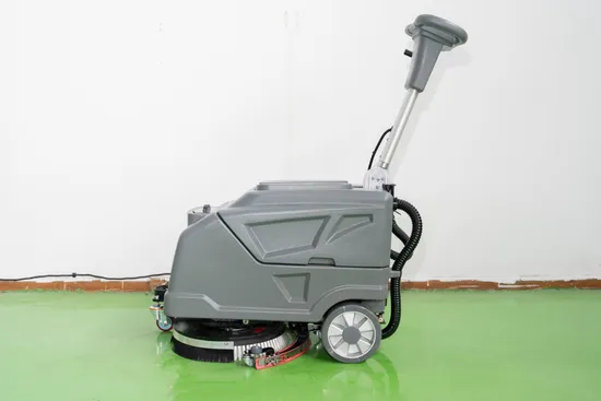Mini Size Hand Push Sweeper Cleaner Foldable Manual Industrial Floor Scrubber
